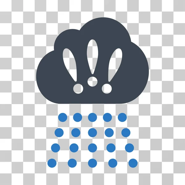Storm Cloud Vector Icon — Stock Vector
