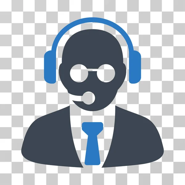 Support Manager Vector Icon — Stock Vector