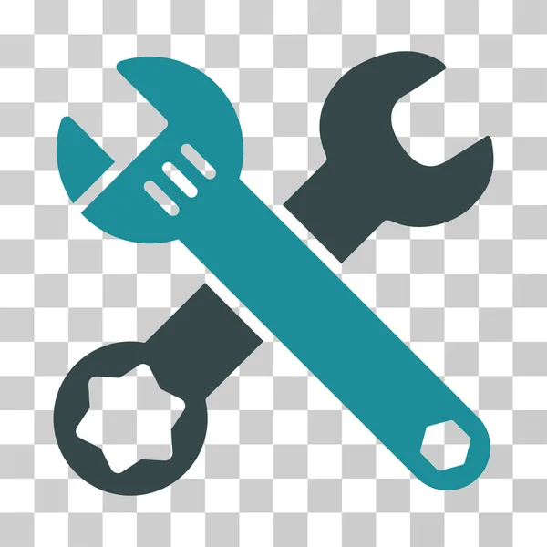 Wrenches Vector Icon — Stock Vector