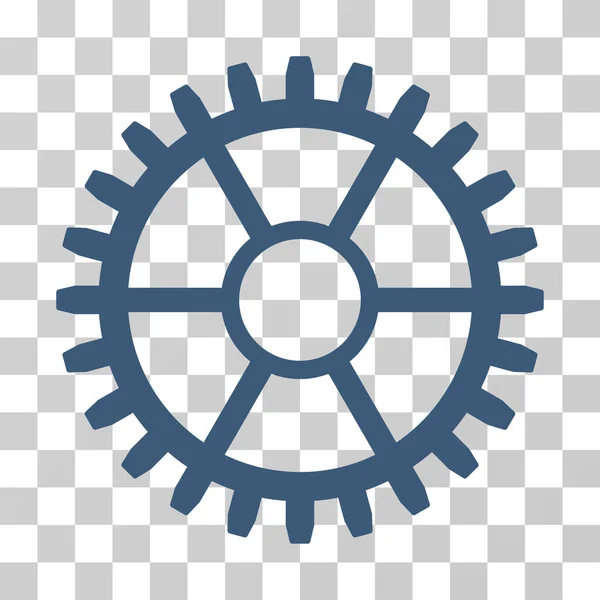Clock Wheel Vector Icon — Stock Vector