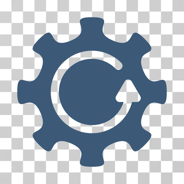 COG forgási irányát Vector Icon — Stock Vector