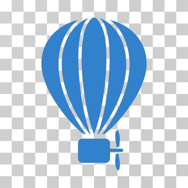 Aerostat balon vektör simgesi — Stok Vektör