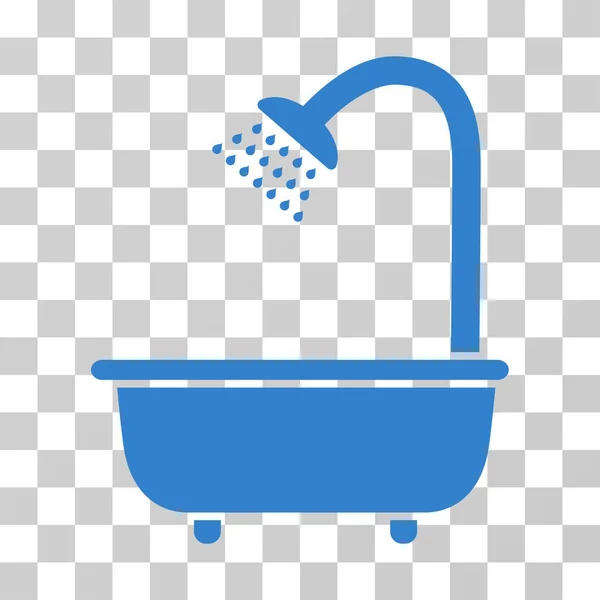 Bad Dusche Vektor-Symbol — Stockvektor