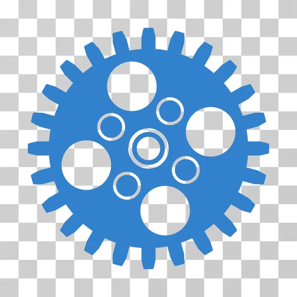 Icône vectorielle roue dentée — Image vectorielle