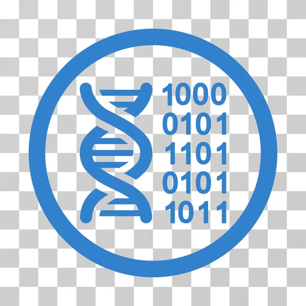 Código Genético Vector Icono — Archivo Imágenes Vectoriales