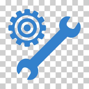 Hizmet araçları vektör simgesi