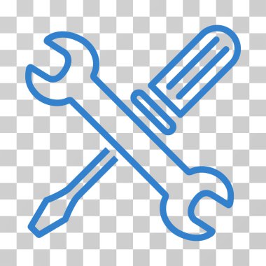 Ayarlama araçları vektör simgesi