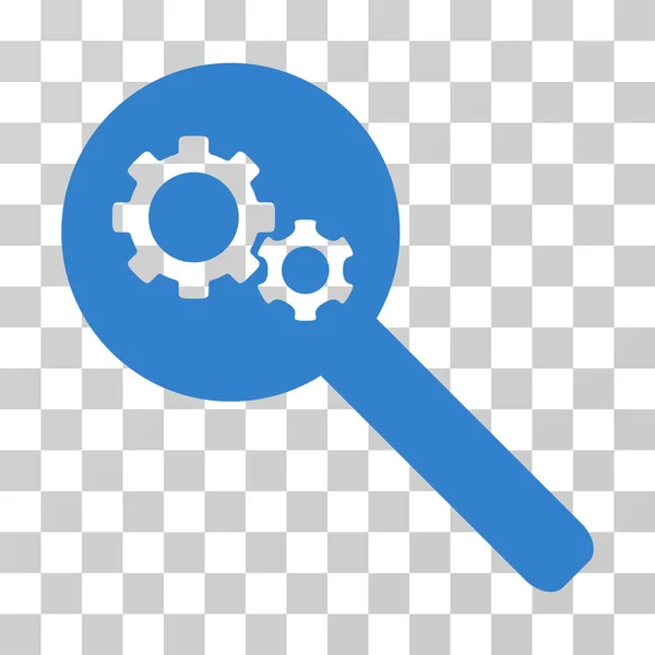 Search Gears Tool Vector Icon — Stock Vector