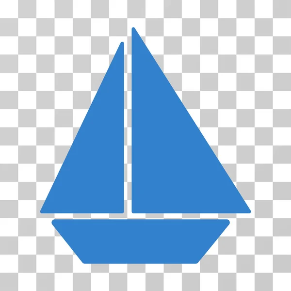 Yacht Vector Icon — Stock Vector