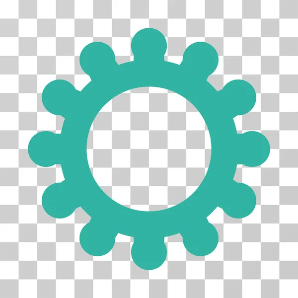 Cog Vector Icono — Archivo Imágenes Vectoriales