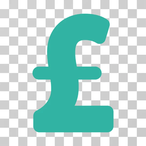 Pound Sterling Vector Icon — Stock Vector