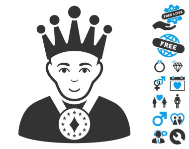 Aşk Bonus ile Kral simgesi