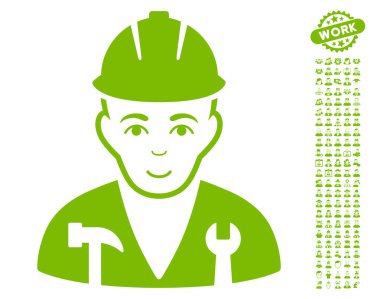 Bonus ile asker vektör simgesi