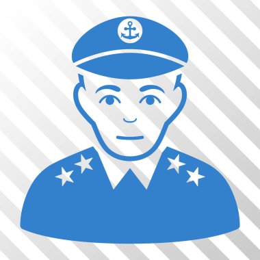 Askeri Kaptan vektör simgesi