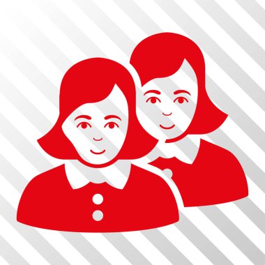 Kadınlar vektör simgesi