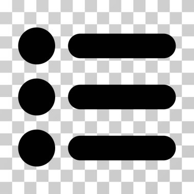 Öğeleri vektör simgesi