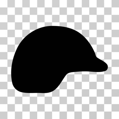 Motosiklet kask vektör simgesi