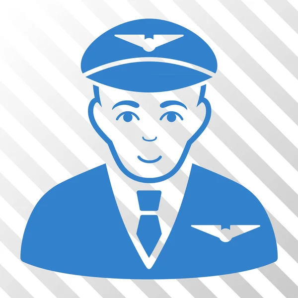 Pilot vector pictogram — Stockvector