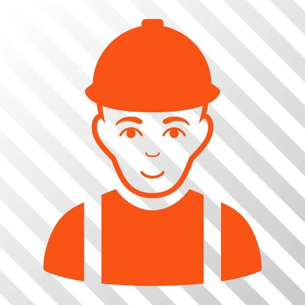 Worker Vector Icon — Stock Vector