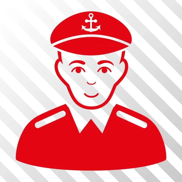 Captain Vector Icon — Stock Vector