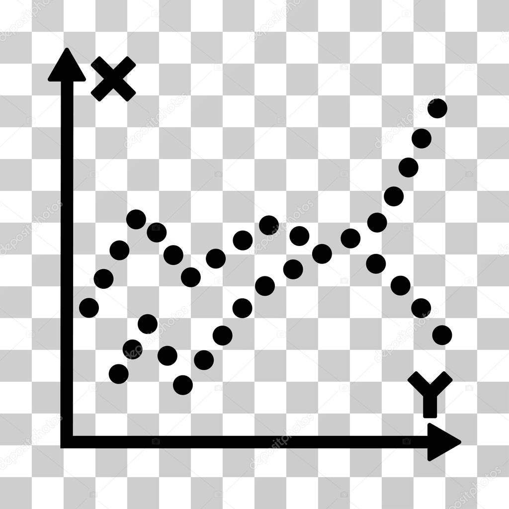 Functions Plot Vector Icon