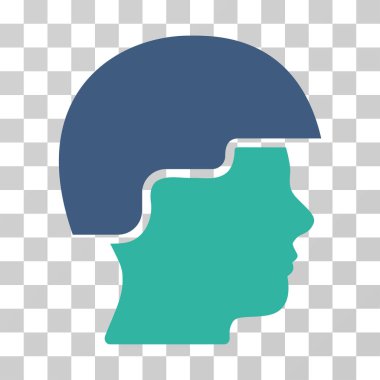 Asker kask vektör simgesi