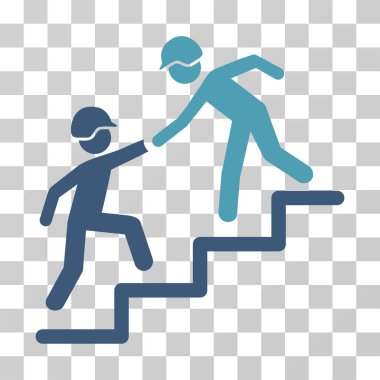 Oluşturucu iş yardım vektör simgesi