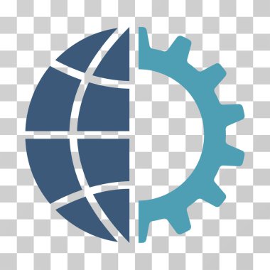 Küresel Sanayi vektör simgesi