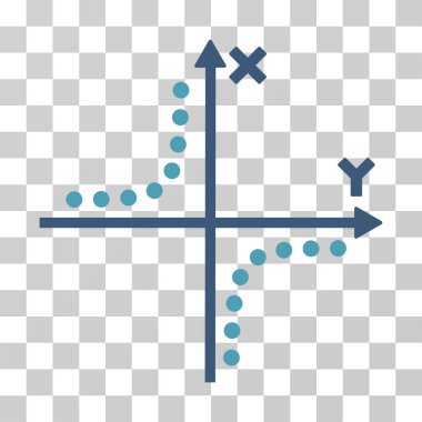 Hiperbol çizim vektör simgesi