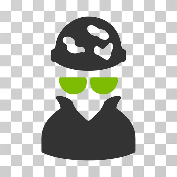 Spotted Spy Vector Icon — Stock Vector