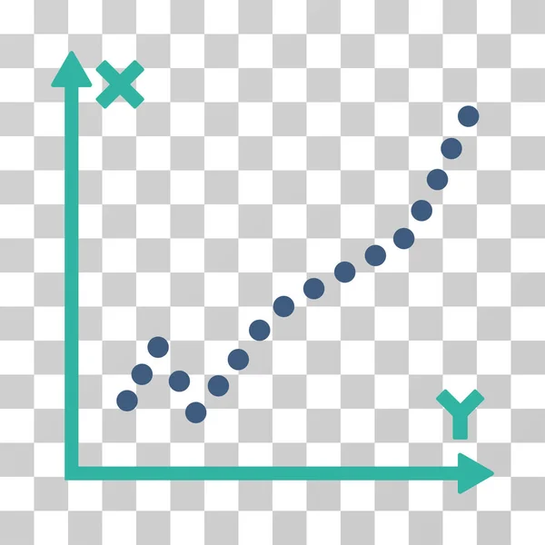 Function Plot Vector Icon — Stock Vector