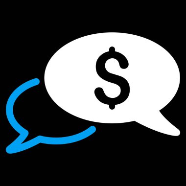 Tel transferi düz vektör simgesi