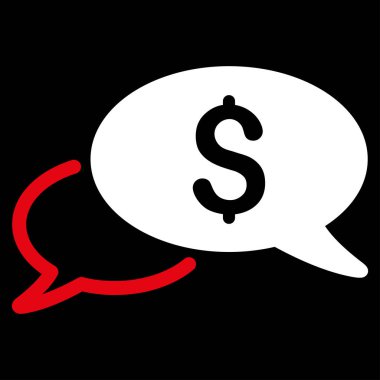 Tel transferi düz vektör simgesi