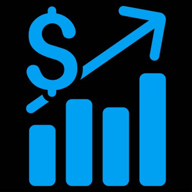 Mali grafik düz vektör simgesi