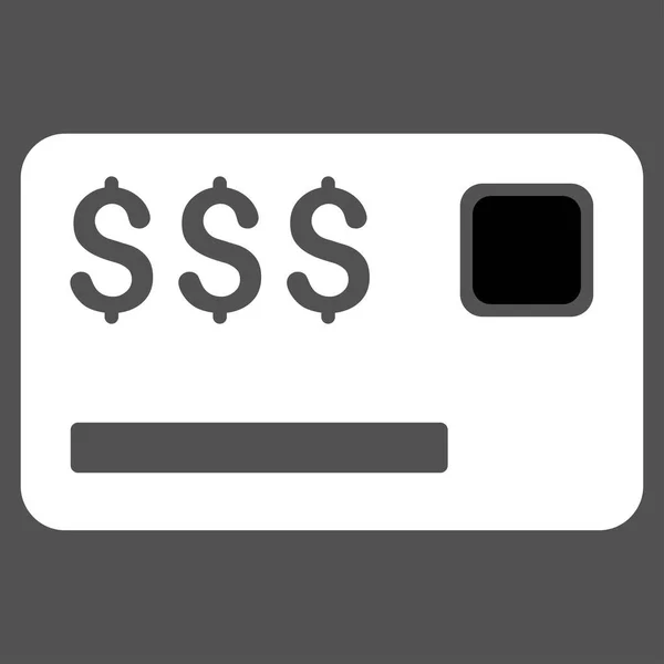 Tarjeta de crédito icono vector plano — Archivo Imágenes Vectoriales