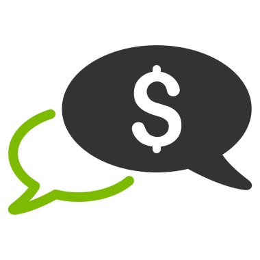 Tel transferi düz vektör simgesi