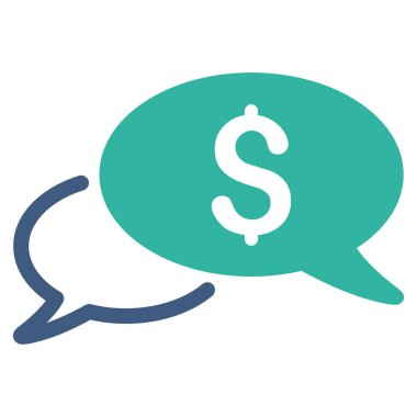 Tel transferi düz vektör simgesi