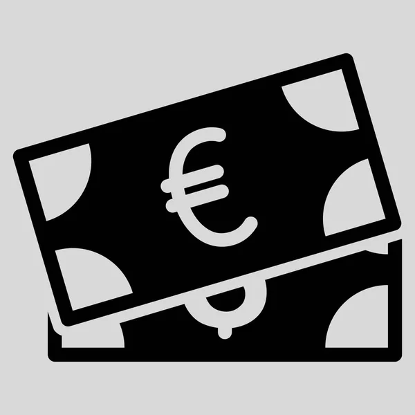 Valuta bankbiljetten Flat Vector Icon — Stockvector