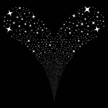 Alan Star çift havai fişek akışı