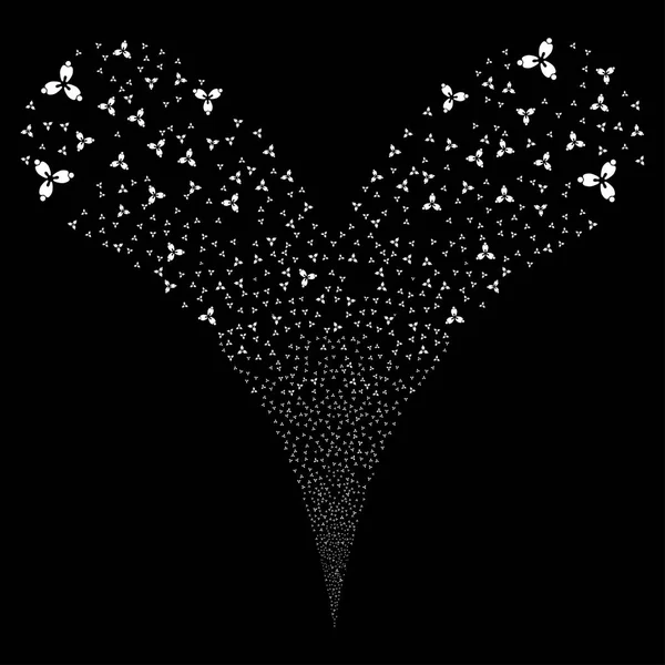 Stomatology çift havai fişek akışı