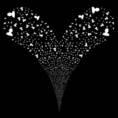 Kullanıcı çift havai fişek akışı