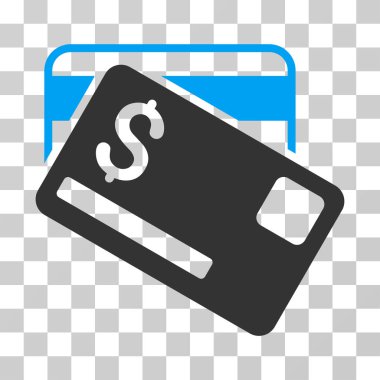 kredi kartları vektör simgesi