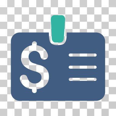 Doları rozet vektör simgesi