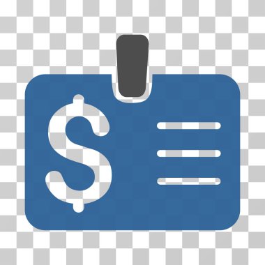 Doları rozet vektör simgesi