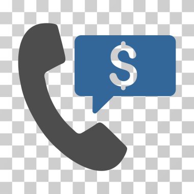 Telefon sipariş vektör simgesi