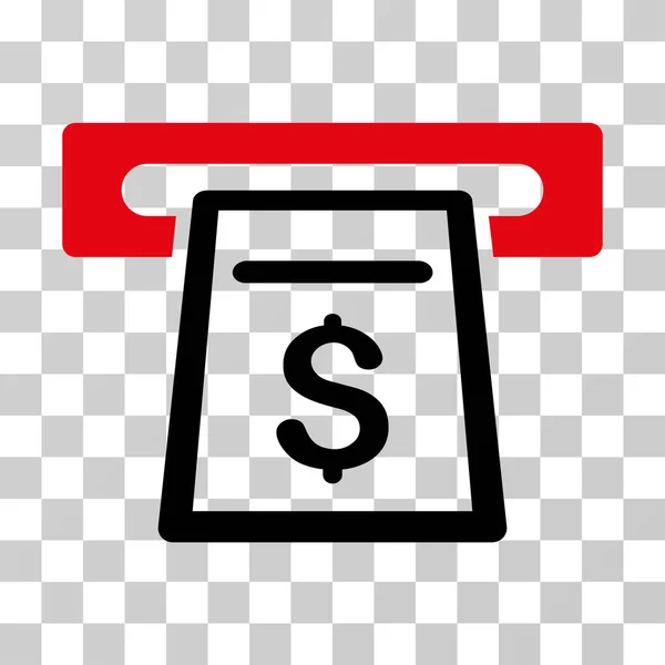 Vektor-Symbol für Geldautomaten — Stockvektor