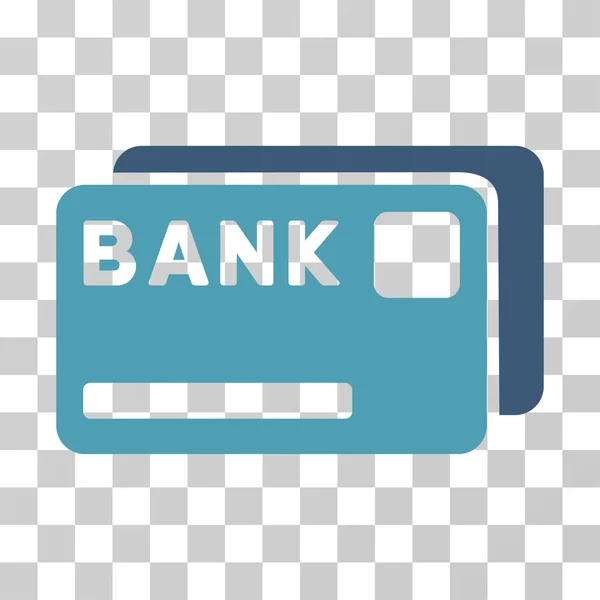 Bank kártyák Vector Icon — Stock Vector