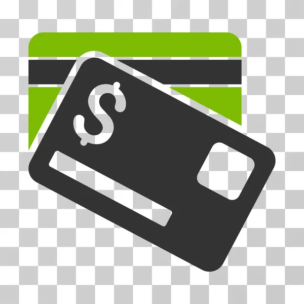 Bank kártyák Vector Icon — Stock Vector