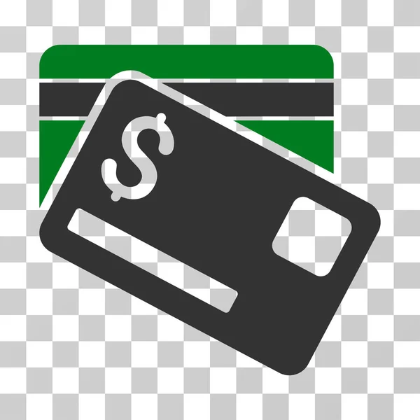 Bank kártyák Vector Icon — Stock Vector