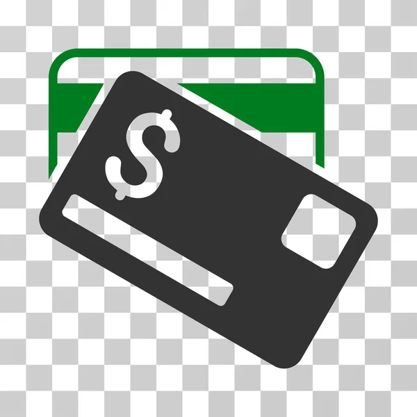 Karty kredytowe wektor ikona — Wektor stockowy